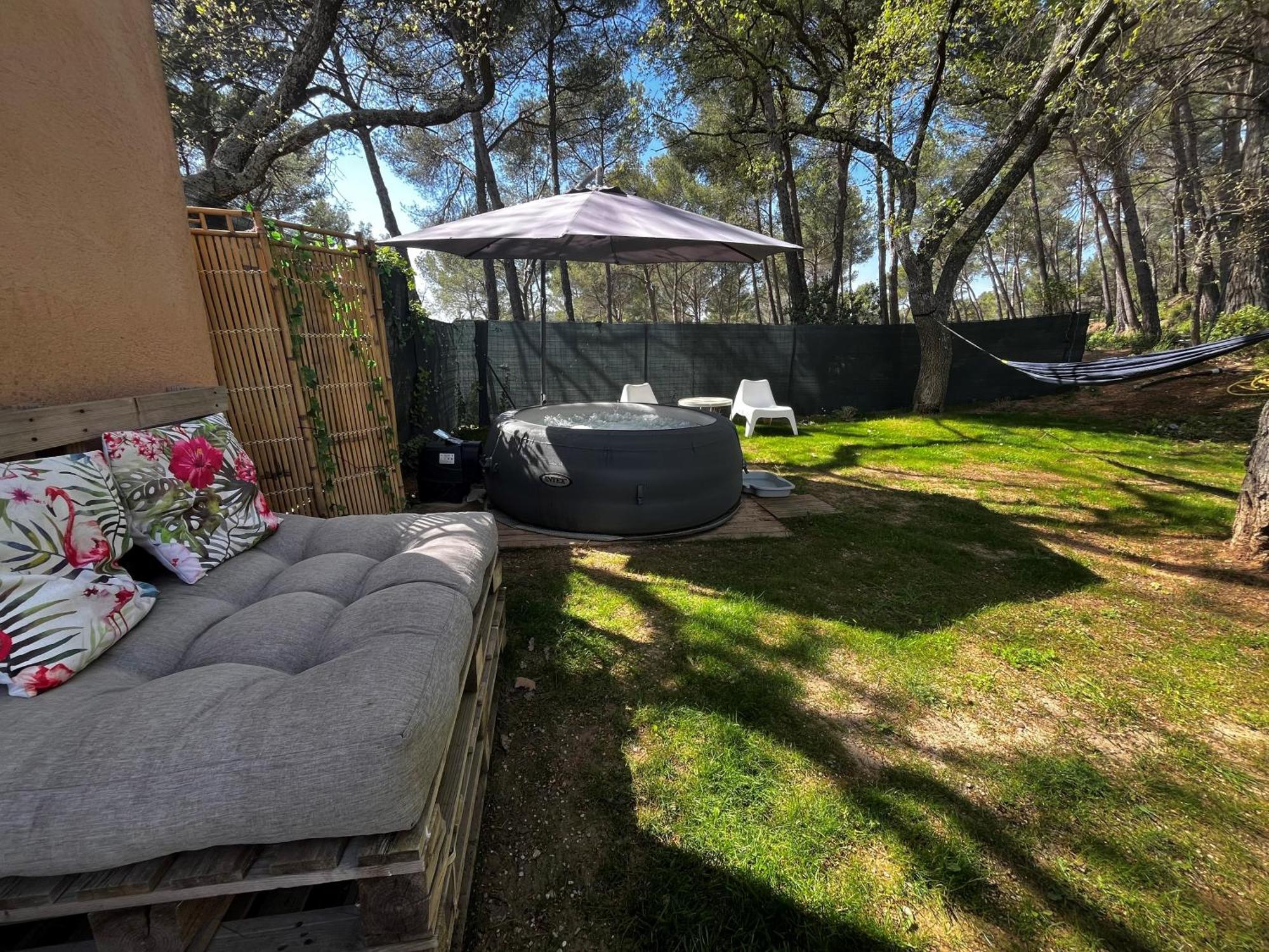 Maison Provencale Au Calme De La Campagne Avec Jacuzzi เอ็ก-ซอง-โพรวองซ์ ภายนอก รูปภาพ